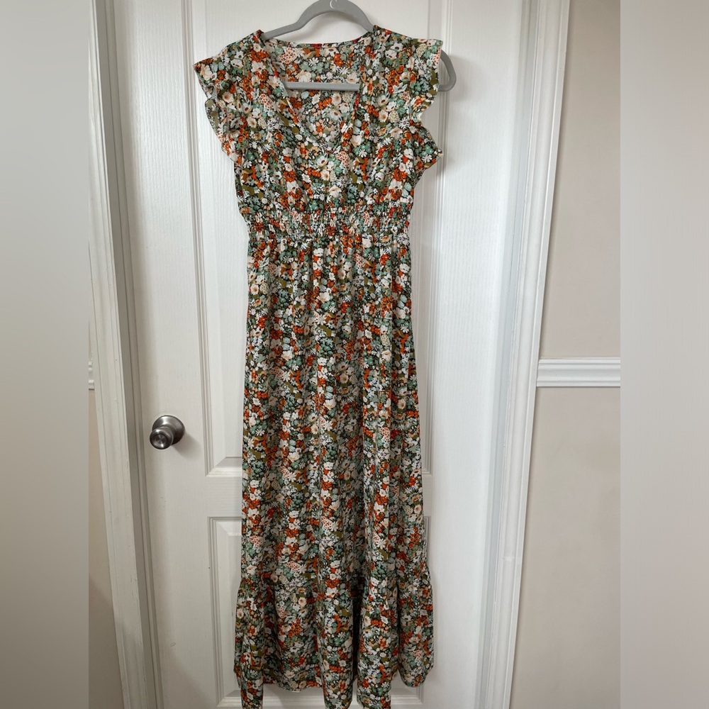 Maxi Flower Dress
